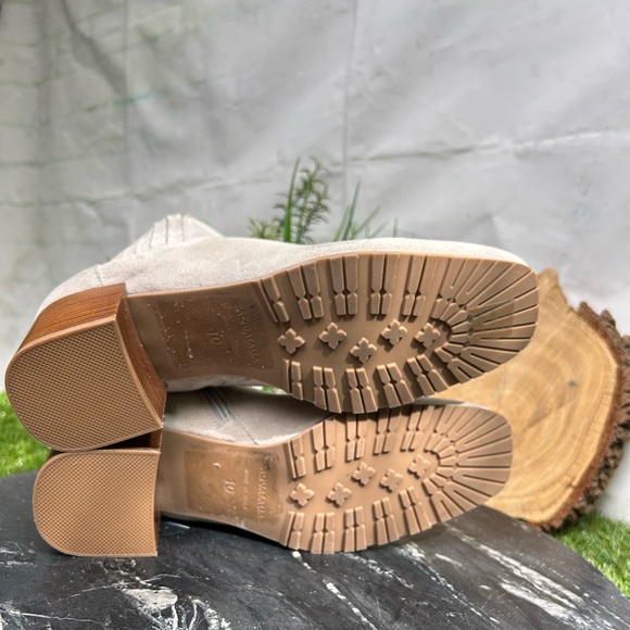 Aquatalia Weatherproof Block
Heel Bootie  women size 10 / Grey new - Picture 16 of 16